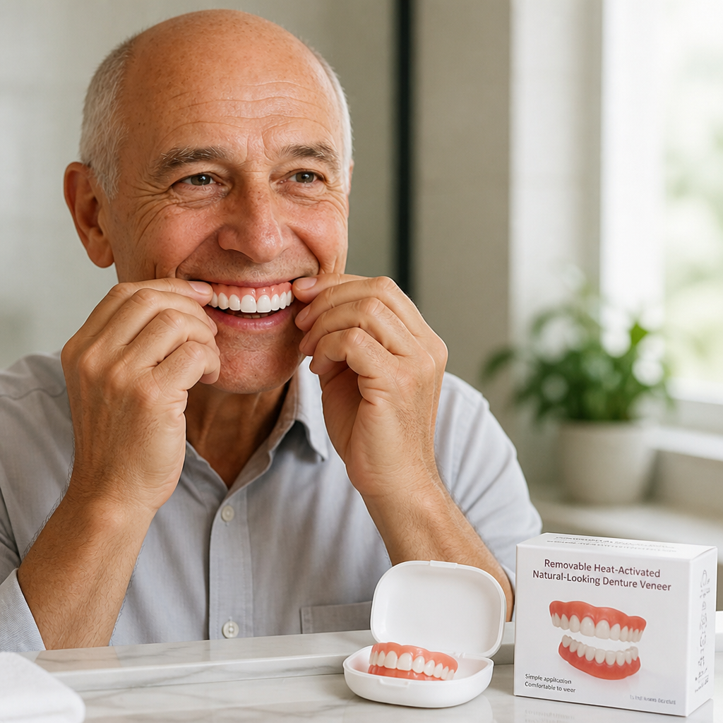 Removable Heat-Activated Natural-Looking Denture Veneer | ribuella