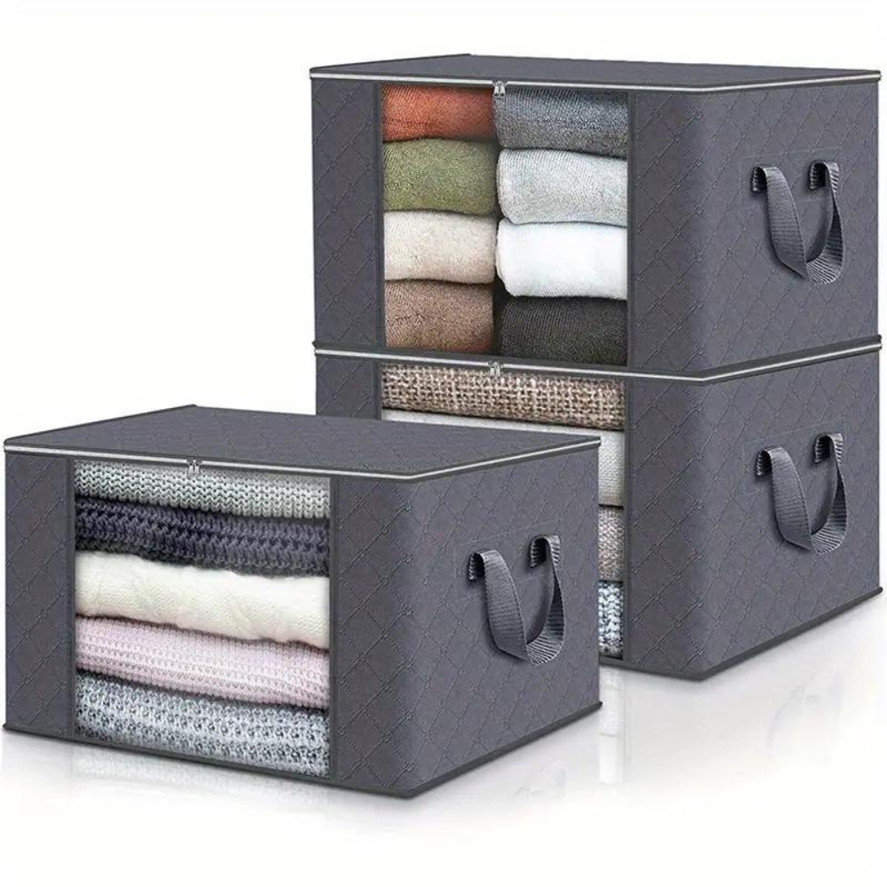 Grande housse de rangement pour armoire anti-poussière - design pliable
