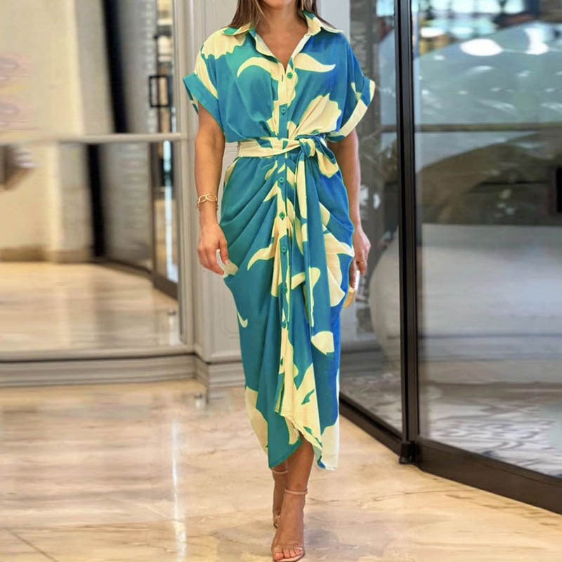 Robe Longue Fleurie Éclatante