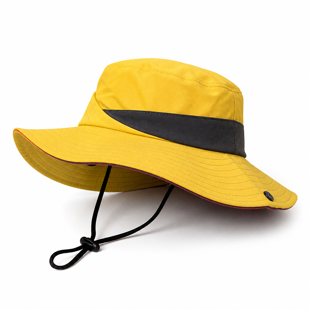 UPF 50 Breathable Foldable Sun Hat (Ponytail Hole & Chin Strap) | ribuella