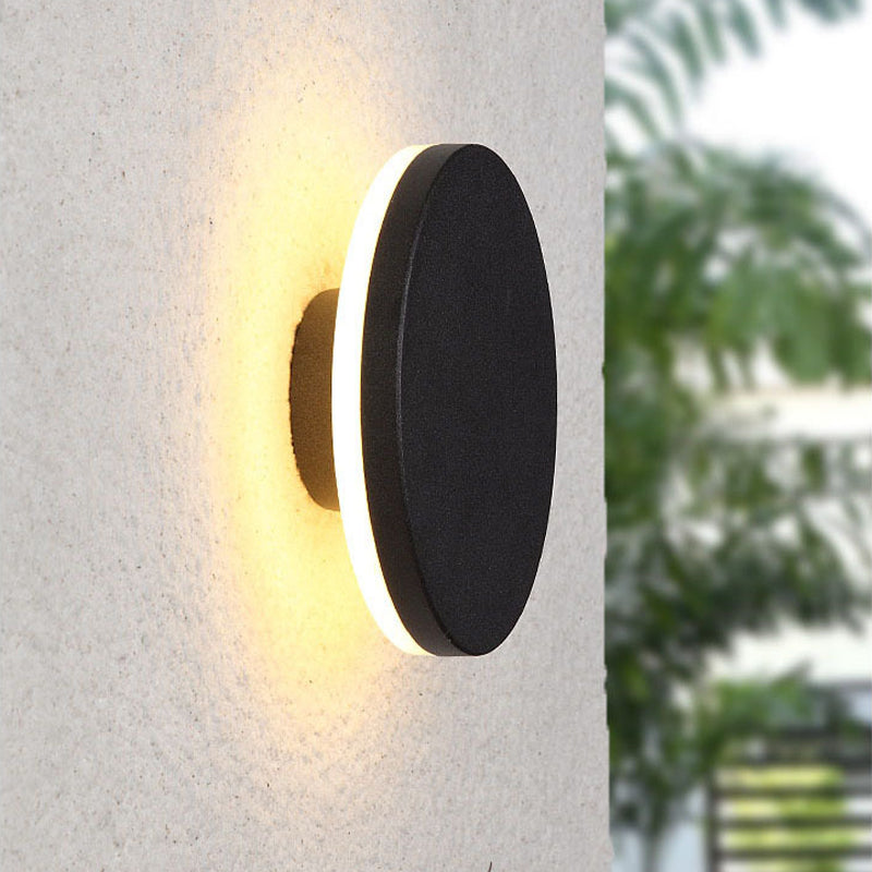 Lampă de perete LED pentru exterior, aplică cu iluminare dublă în sus și în jos