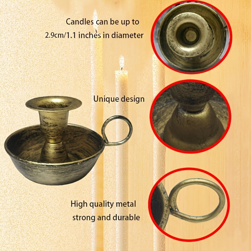 Timeless Nordic-Style Cast Iron Candle Stand | ribuella