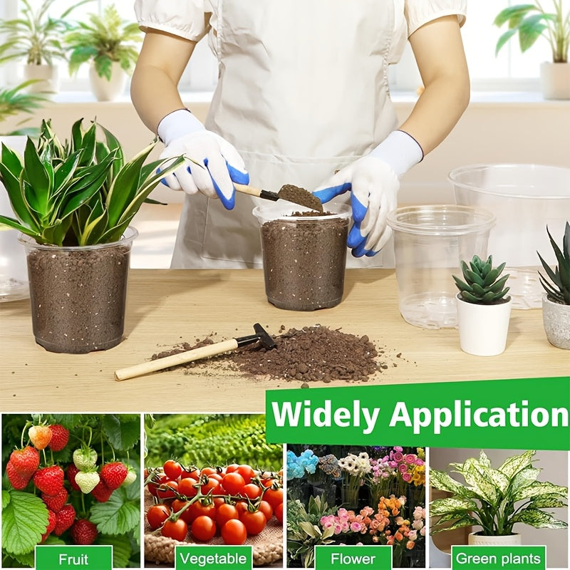 ROOTVIEW GARDEN SET – Clear Pots for Effortless Root Observation | ribuella