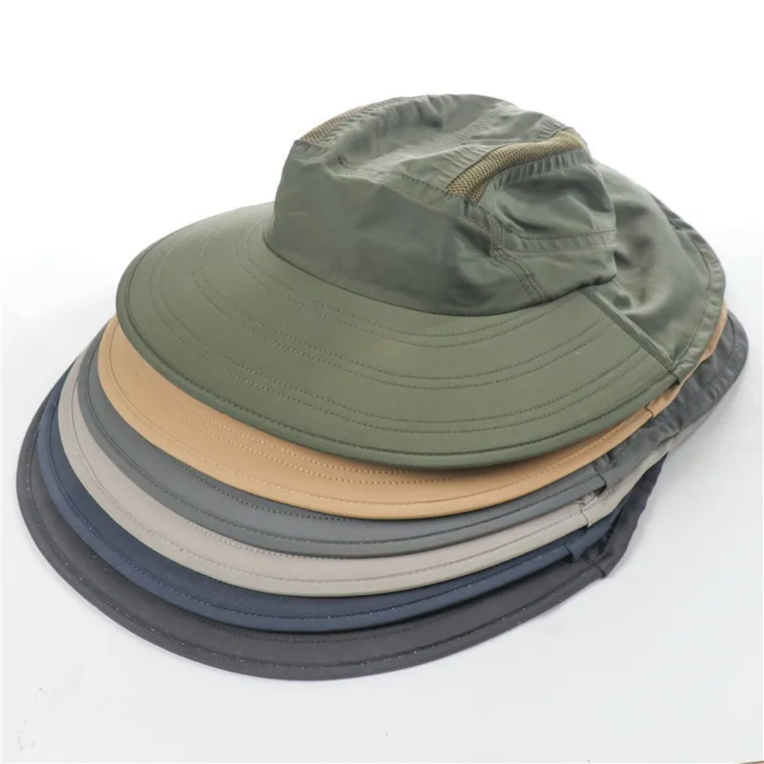 Ultimate Sun Shield Hat with Neck Coverage – Wide Brim Design | ribuella