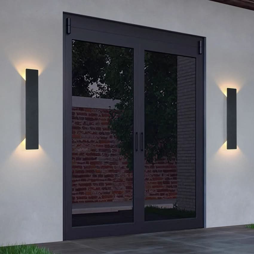 Αδιάβροχο φωτιστικό τοίχου LED AstraGlow — βαθμός προστασίας IP65, χαμηλή κατανάλωση