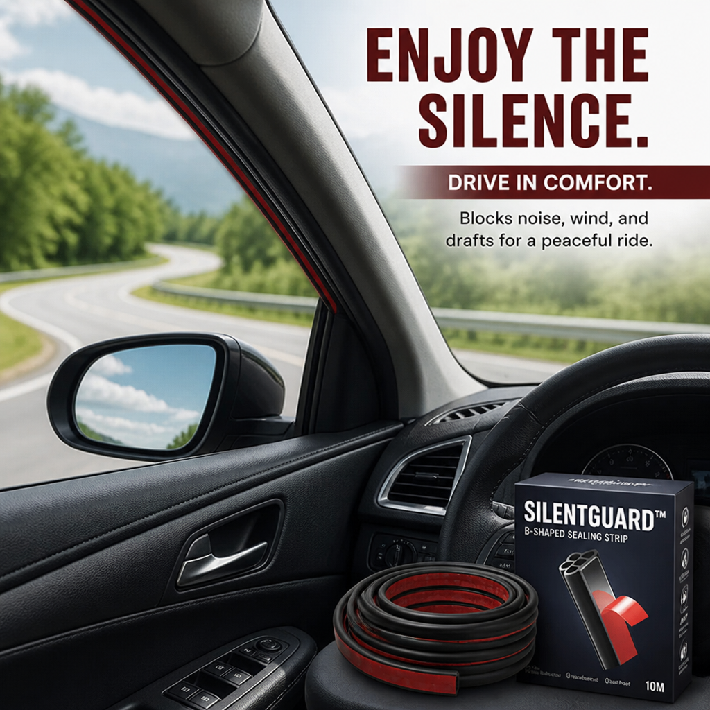 SilentGuard - Bloqueie o ruído da estrada, o vento e o pó em poucos minutos | ribuella