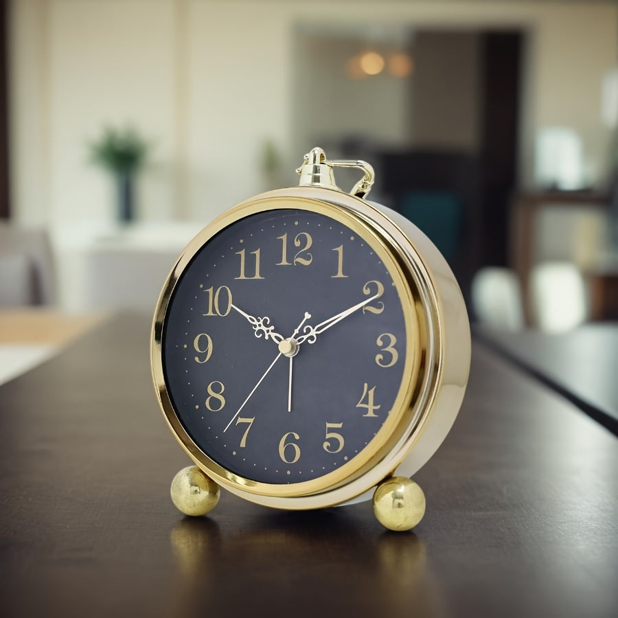 Timeless European-Style Silent Desk Clock for Peaceful Spaces | ribuella