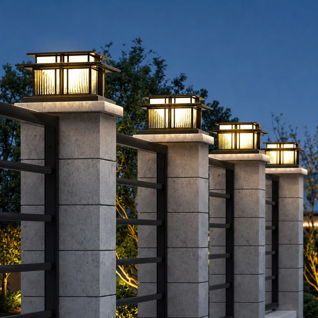 Modern Outdoor Wall Light Waterproof Metal Acrylic Adjustable LED for Gardens and Pathways | ribuella