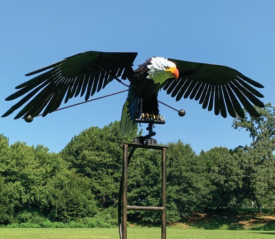 Outdoor Wind Spinner - Rotating Decorative Garden Sculpture