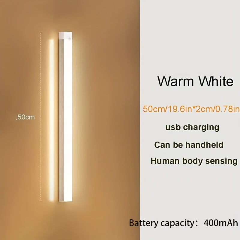 Wireless Rechargeable Motion Activated LED Strip - Automatic Indoor Lighting