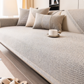 Decorative Quilted Sofa Cover Designed With Antislip Backing Layer