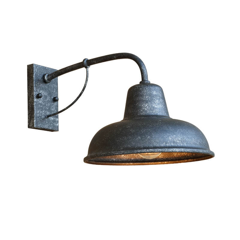 Rustic Industrial Barn Style Outdoor Wall Mount Sconce