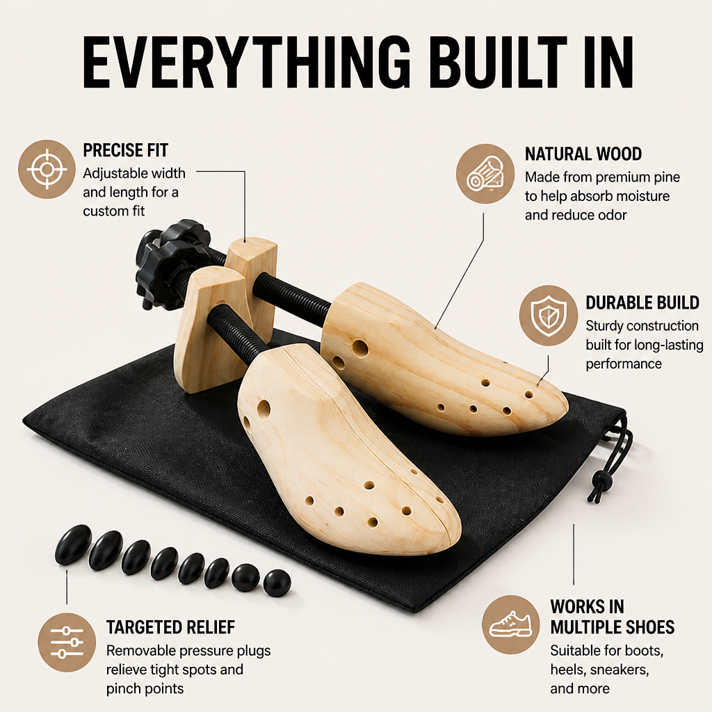 StrideEase - Transform Tight Shoes into All-Day Blissful Comfort | ribuella