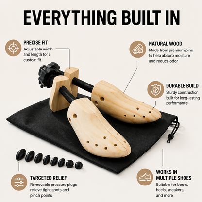 StrideEase - Transform Tight Shoes into All-Day Blissful Comfort | ribuella
