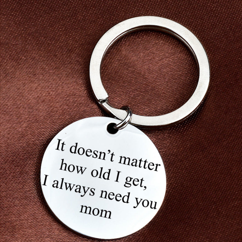 Elegante hanger-sleutelhanger voor Moederdag, betekenisvol aandenken