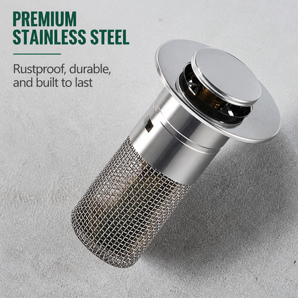 SteelGuard Pro | הגנו על חפצי הערך שלכם ושמרו על זרימה חלקה בכיור מדי יום | ribuella