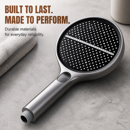 TempestaPure High-Pressure Handheld Shower Head | Ignite Your Senses with a Powerfully Revitalizing Shower Every Time | ribuella