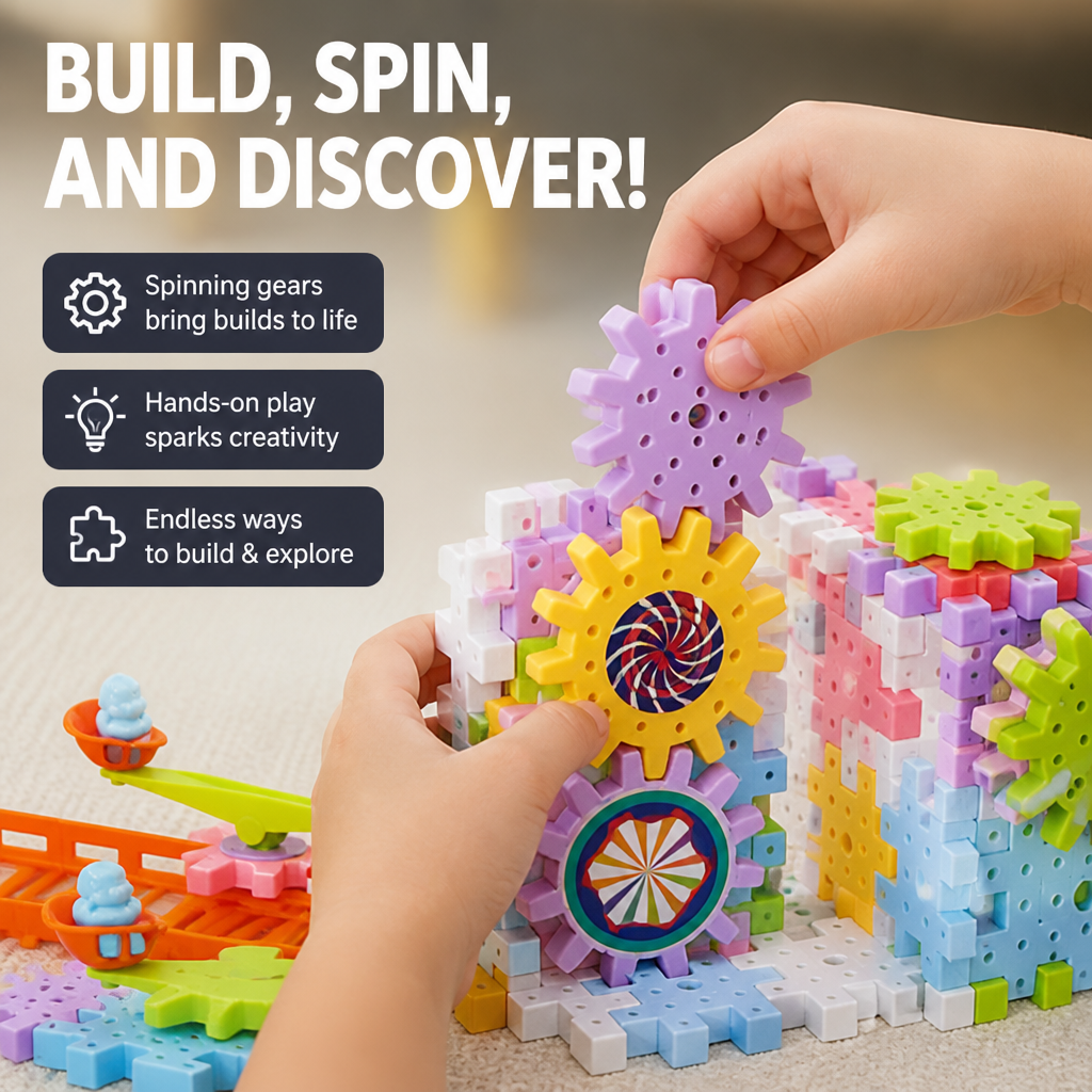 SpinQuest | أطلق العنان لخيال طفلك وتركيزه اللامحدود مع كل دورة | ribuella