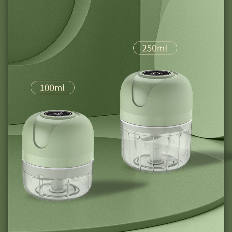 USB Rechargeable Garlic Chopper – Electric Food Processor | ribuella