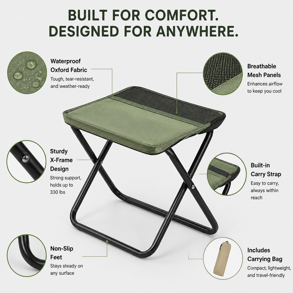 TerraFirm - Powerfully Portable Comfort That Holds You Steady Anywhere | ribuella