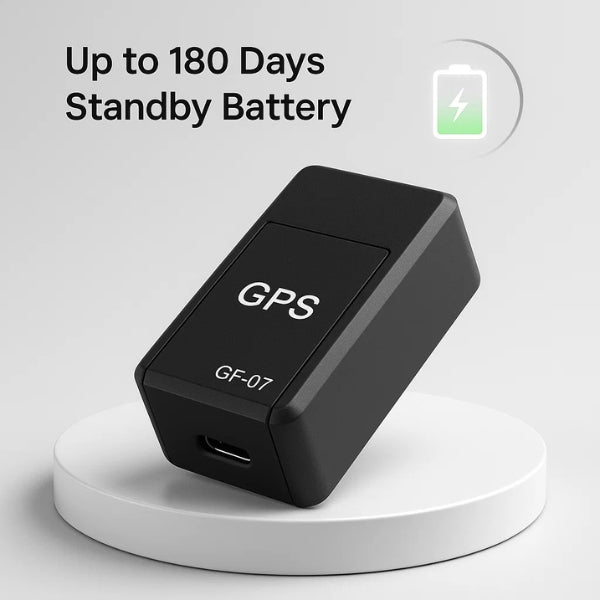 Mini rastreador GPS para veículos, sistema de posicionamento global em tempo real