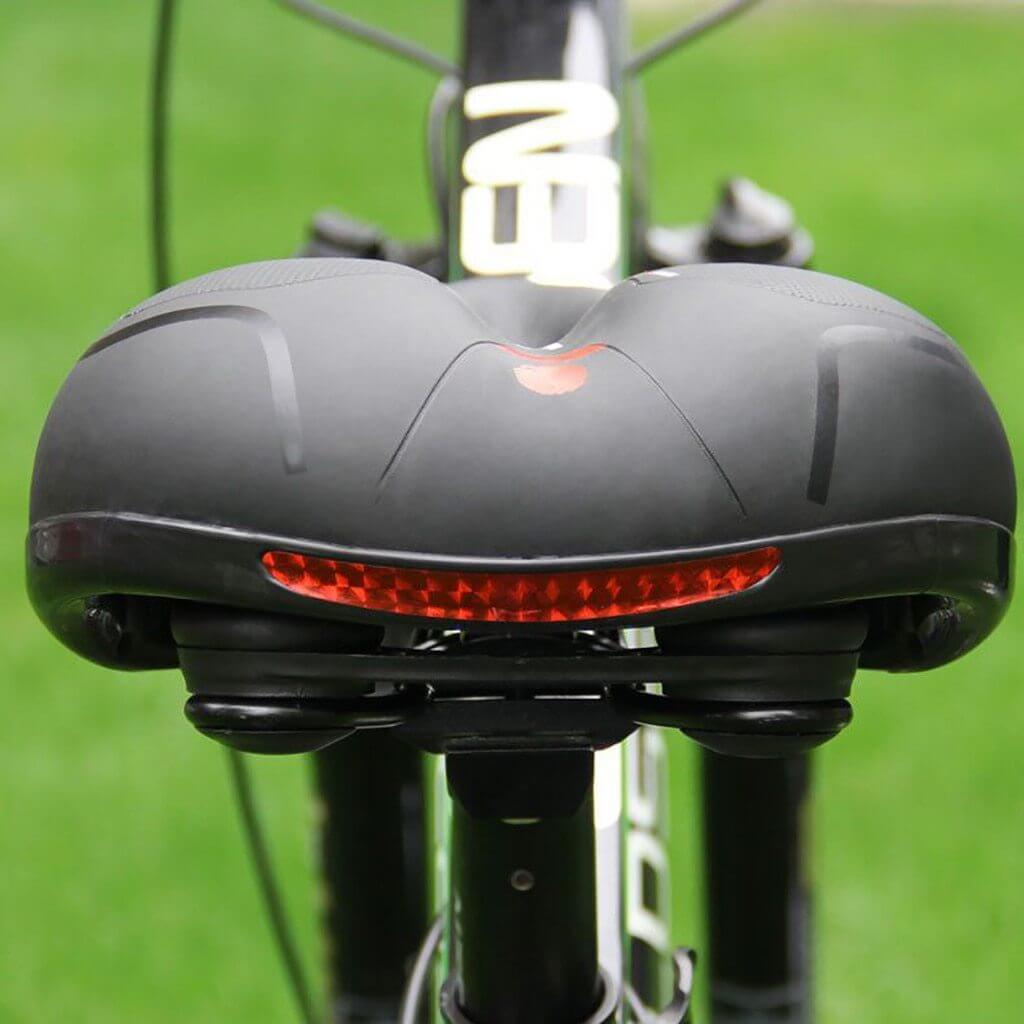 Asiento de bicicleta amortiguador con ventilación y diseño ergonómico | ribuella