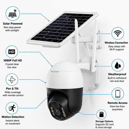 SunVigil | Unstoppable Solar Security That Lets You Relax Like Never Before | ribuella