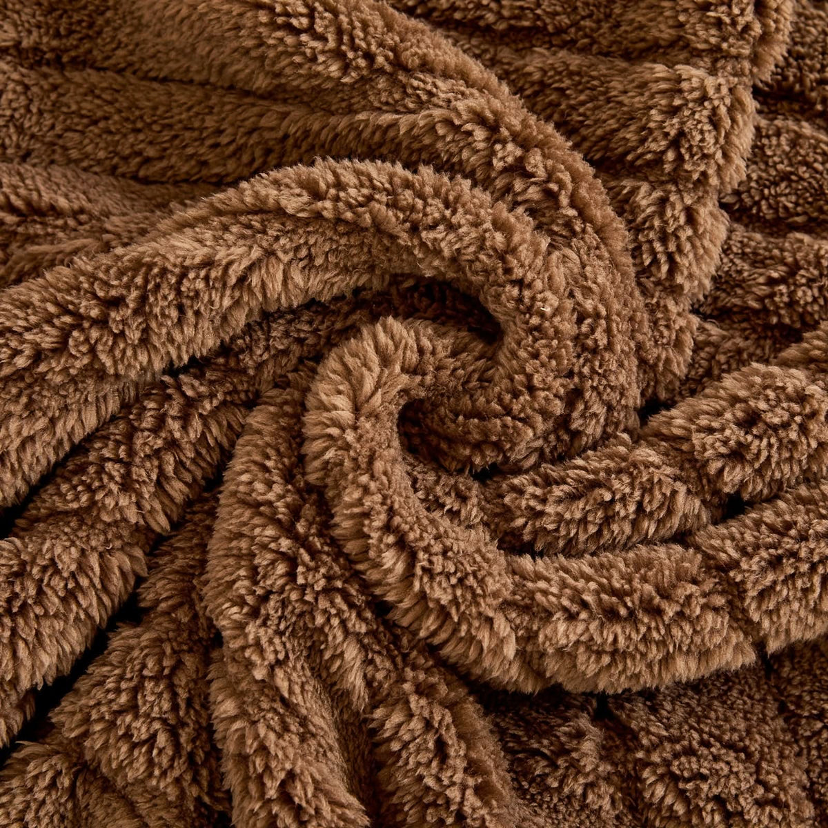 Plaid réversible en peluche pour canapé, utilisable toute l’année | ribuella