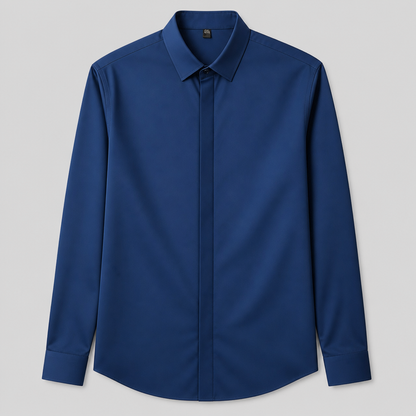 Vantori – Wrinkle-Resistant Slim-Fit 4-Way Stretch Dress Shirt | ribuella
