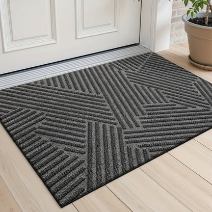 Stylish Non-Slip Geometric Entryway Mat for Your Home | ribuella