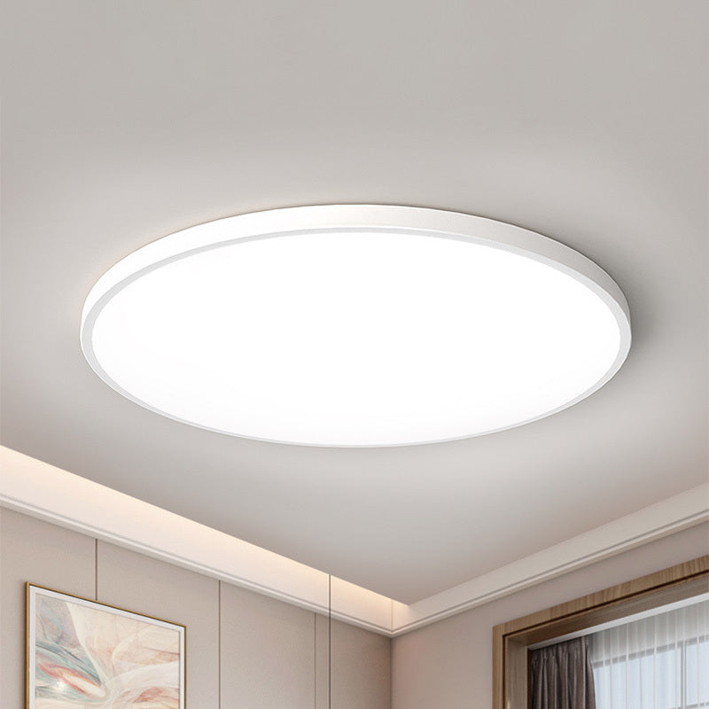 Round Flush Mount Ceiling Light - Slim Design Bright Illumination