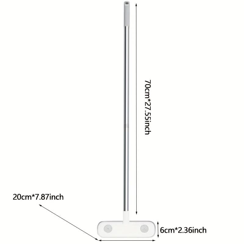 Retractable Window Cleaning Brush with Pet Hair Removal Feature | ribuella