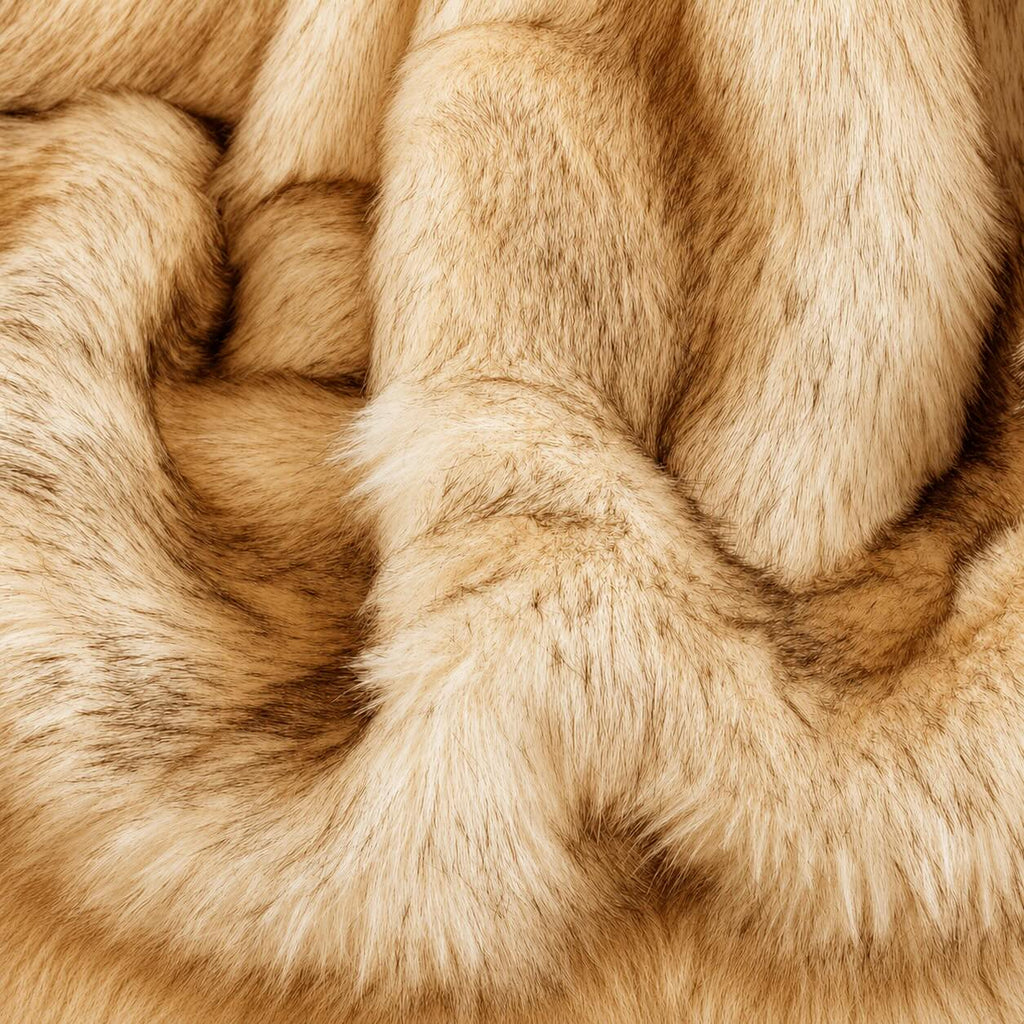 Luxury Faux Fur Throw Blanket Soft Plush Cover for Sofa Car Thickened Warm Winter Use | ribuella