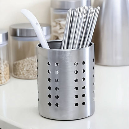 Utensil Holder Cylinder for Organized Kitchen Storage | ribuella