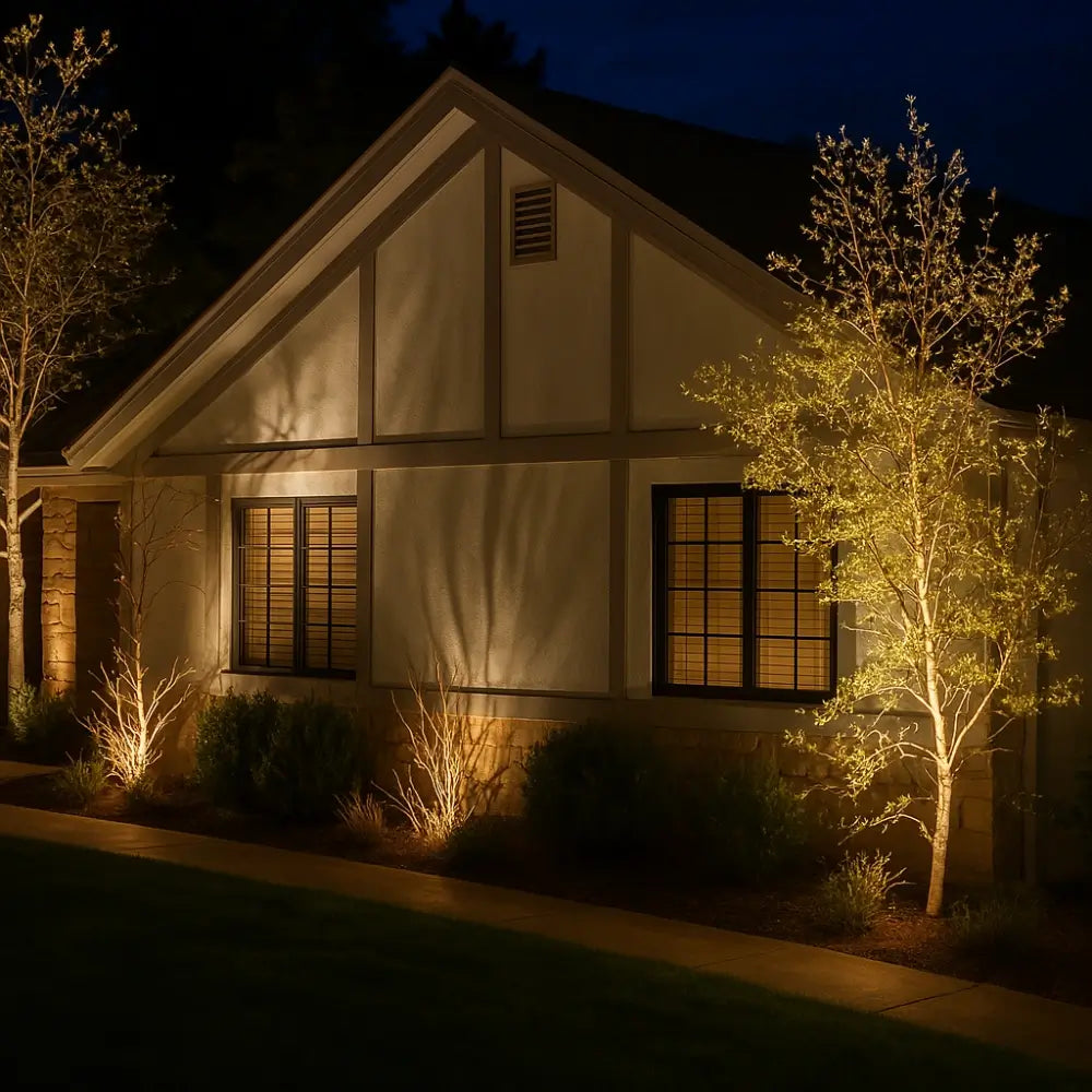 Solar LED Garden Light, Adjustable Waterproof Spotlight, Multiple Color Options