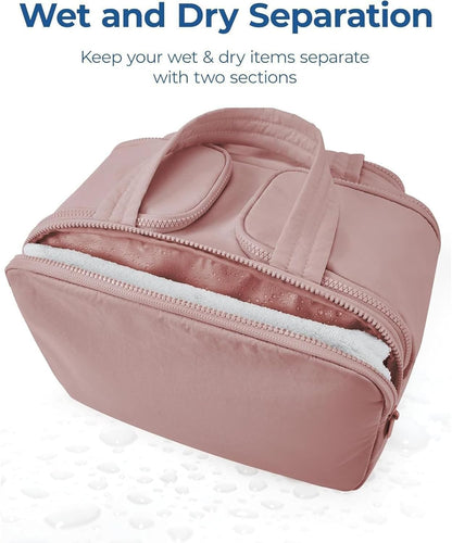 Ultimate 4-Compartment Travel Toiletry Organizer for Women | ribuella