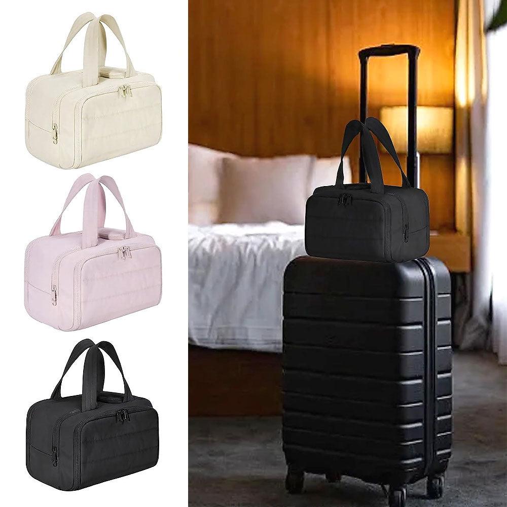 Ultimate 4-Compartment Travel Toiletry Organizer for Women | ribuella