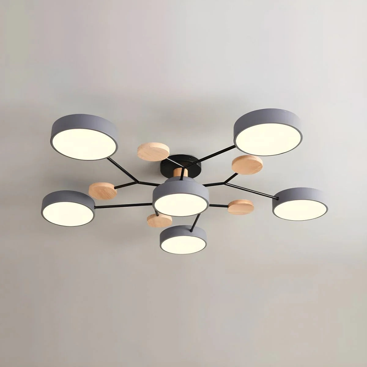 Flush Mount LED Ceiling Light — Streamlined Modern Silhouette