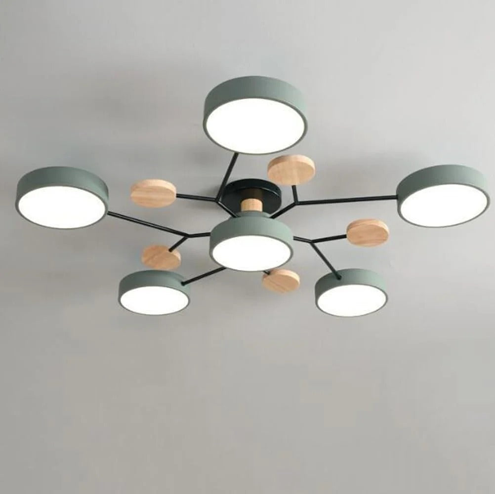 Flush Mount LED Ceiling Light — Streamlined Modern Silhouette