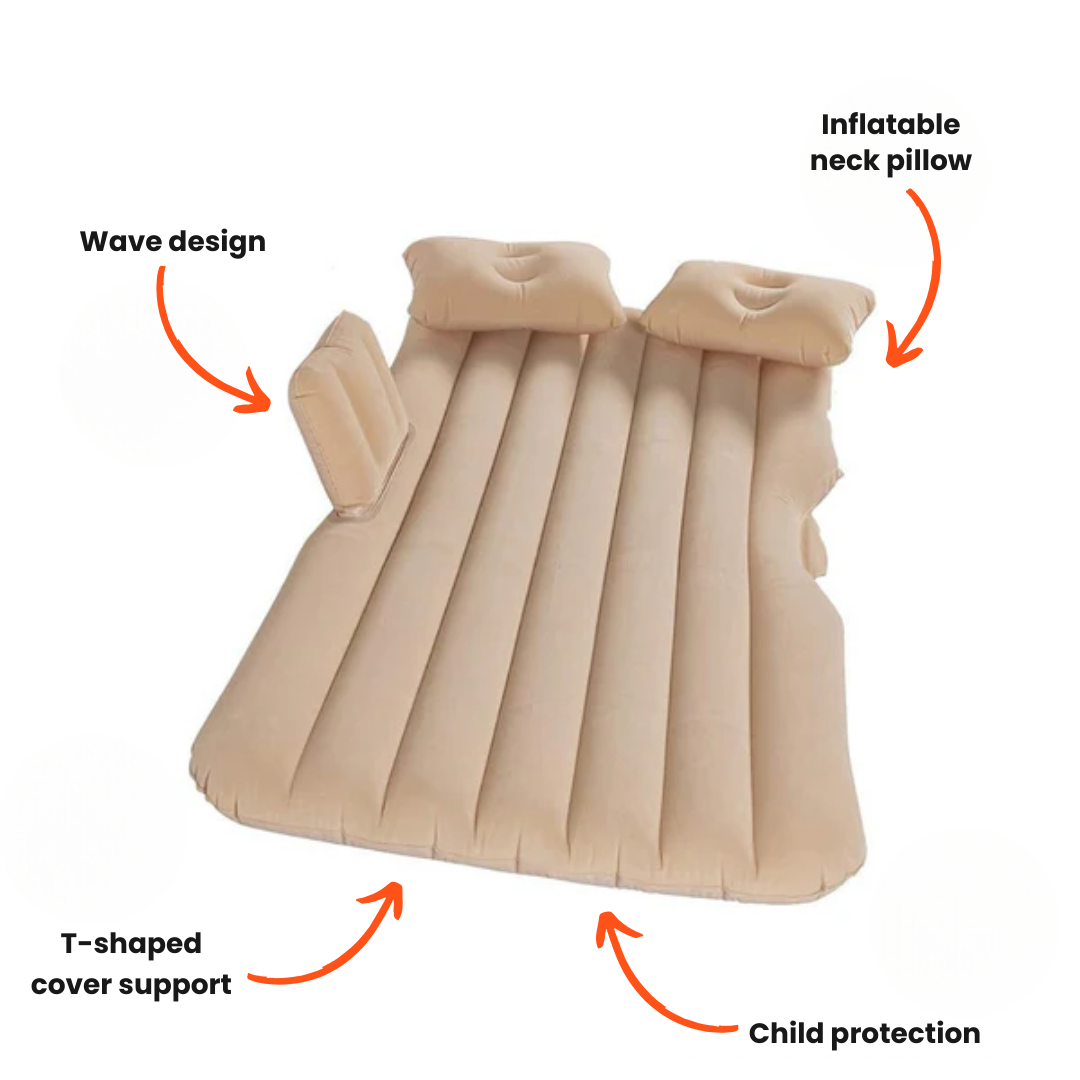Ultimate Travel Bed – Inflatable Backseat Mattress for Comfort | ribuella