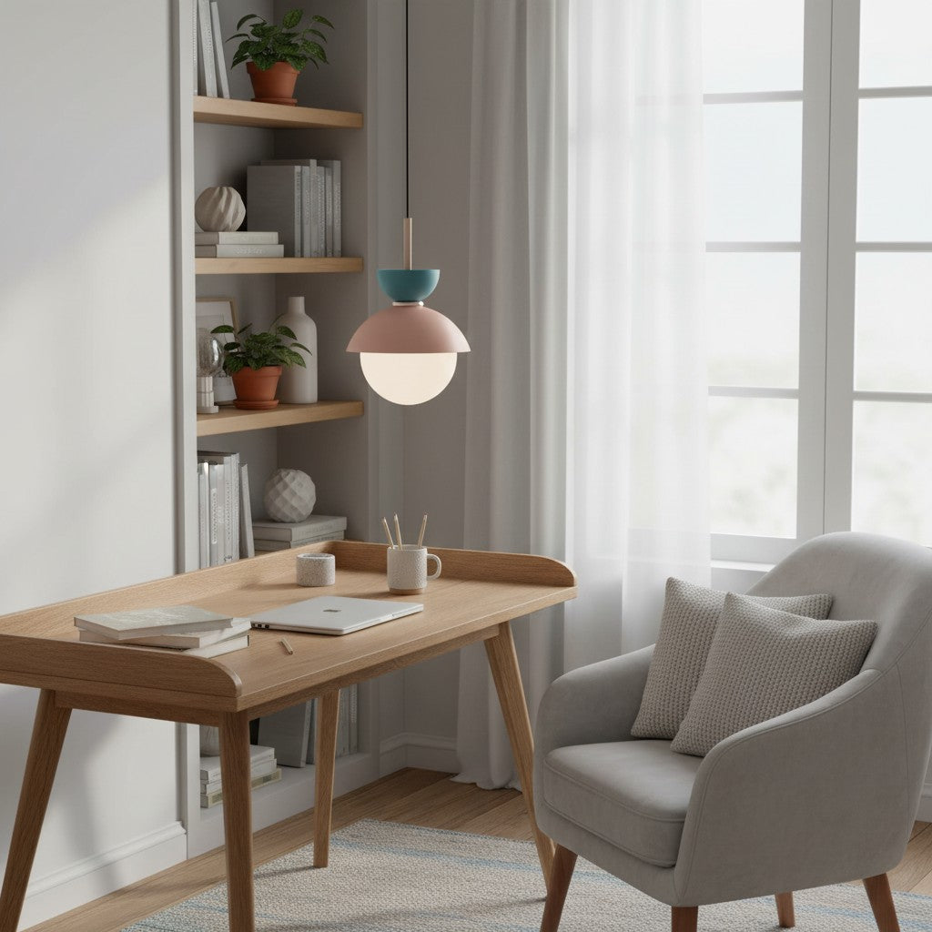 Frovela Minimalist Nordic Macaron Pendant Lamp — Rounded Form And Clean Surfaces
