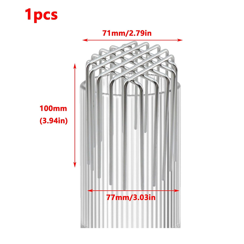 Stainless Steel Exhaust Grille for Dryer – Protects Against Pests and Dirt | ribuella