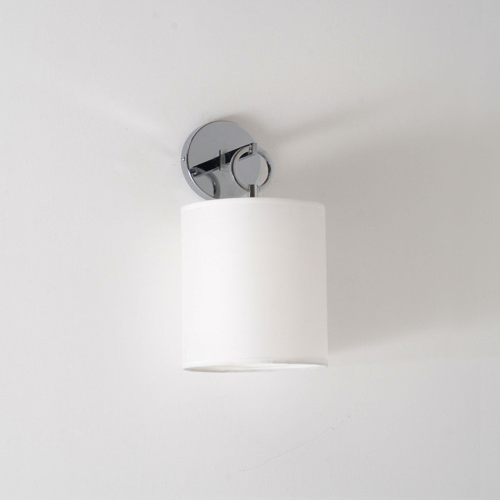 Full Circle Wall Sconce, Sculptural Ring Shade, Soft Ambient Lighting