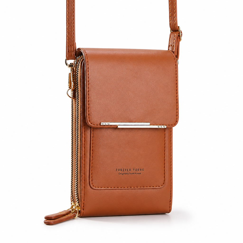 Touchscreen Rear-Pocket Convertible Crossbody Phone Bag | ribuella