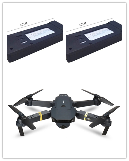 Zusammenklappbare 4K-Minikamera-Drohne – WLAN-FPV-Quadrokopter mit reaktionsschneller Fernbedienung