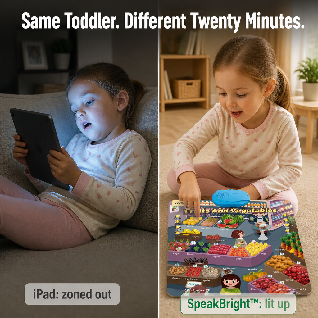 SpeakBright | Swap Screen-Time Struggles for Actual English Words by Week One | ribuella