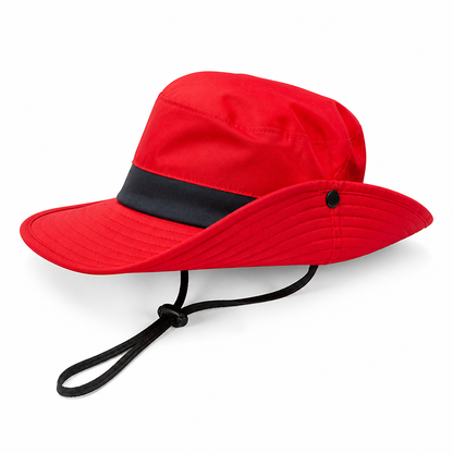 UPF 50 Breathable Foldable Sun Hat (Ponytail Hole & Chin Strap) | ribuella