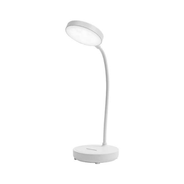 Modern LED-asztali lámpa, állítható fényerővel és rugalmas nyakkal