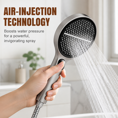 TempestaPure High-Pressure Handheld Shower Head | Ignite Your Senses with a Powerfully Revitalizing Shower Every Time | ribuella