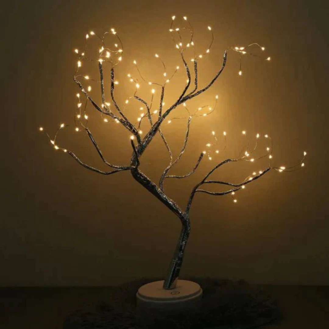 Aurelle Sculptural Geometric Table Lamp With 108 Integrated LEDs